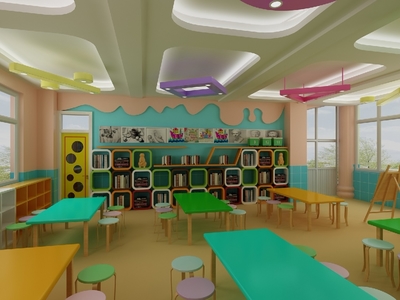 永昌小學(xué)特色功能室 圍棋室、閱覽室、美術(shù)室、音樂室與多媒體室的設(shè)計與整合